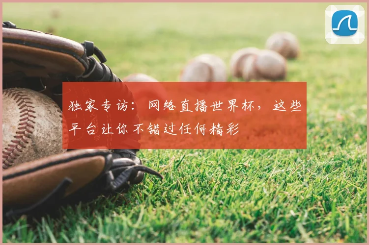 独家专访:网络直播世界杯,这些平台让你不错过任何精彩